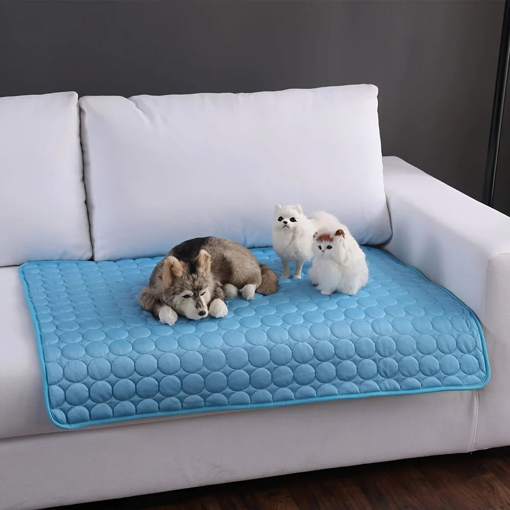 Dog Cooling Mat – Durable, Soft & Self-Cooling for Small & Large Dogs