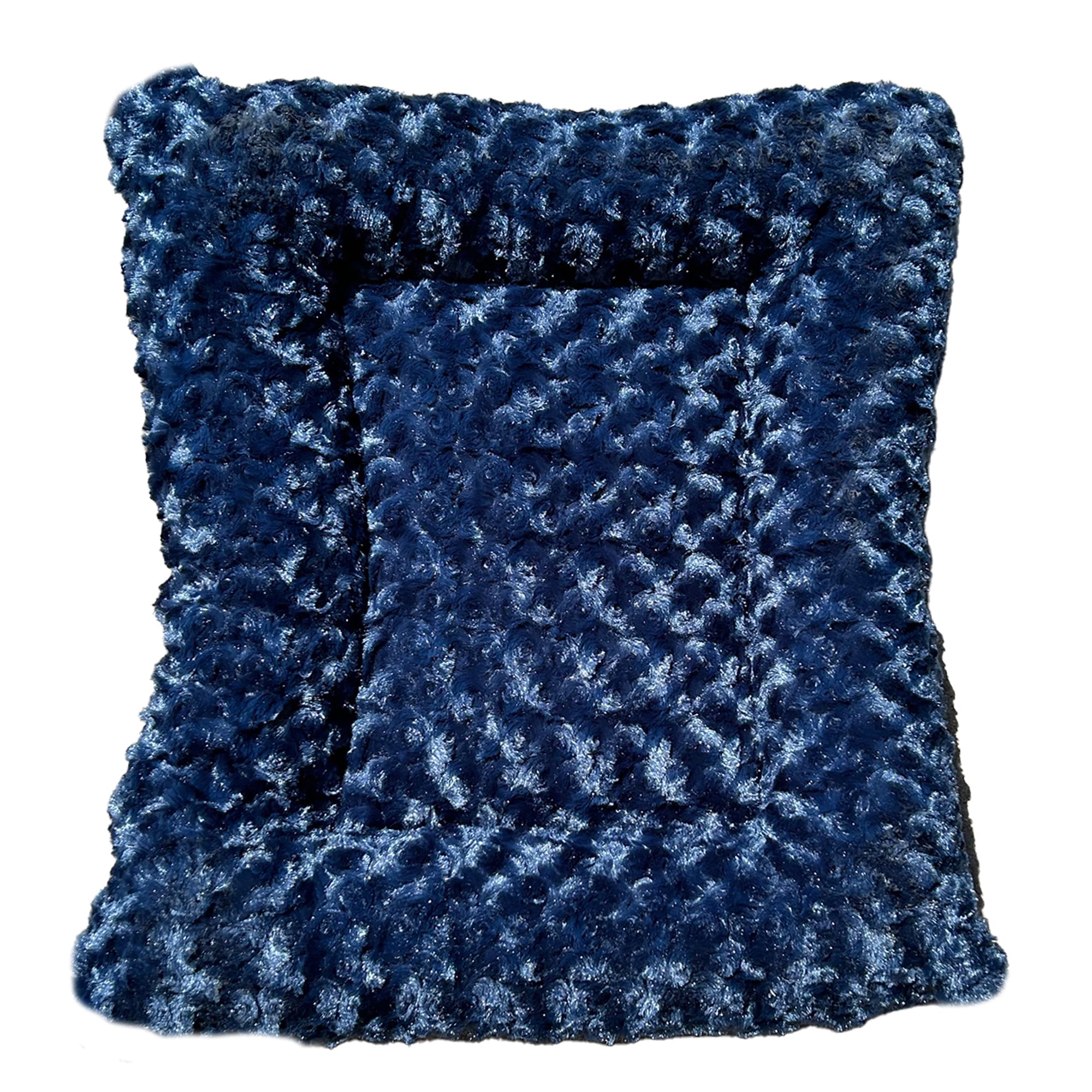 Dog Bed - Rectangle Bolstered Furvana™ 'Cloud'