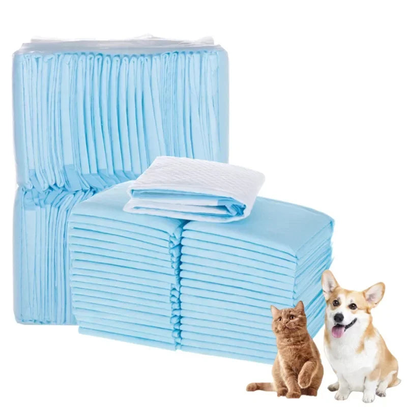 Pet Diaper Pads: Absorbent, Odor-Controlling, Quick-Dry Training Pee Mats - Disposable Dog Toilet (100/50/40/20 Count)
