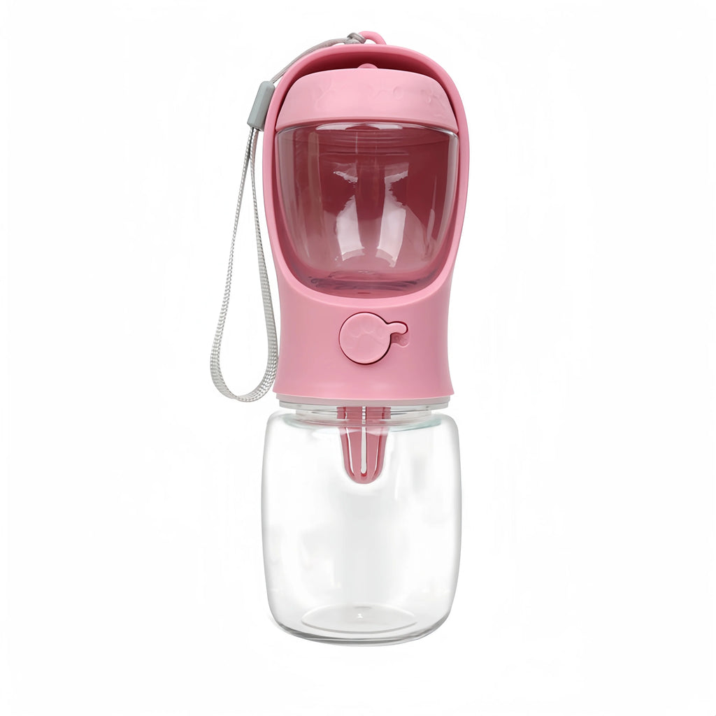 Portable Dog Water Bottle with Food & Water Storage – Perfect for Walks & Travel