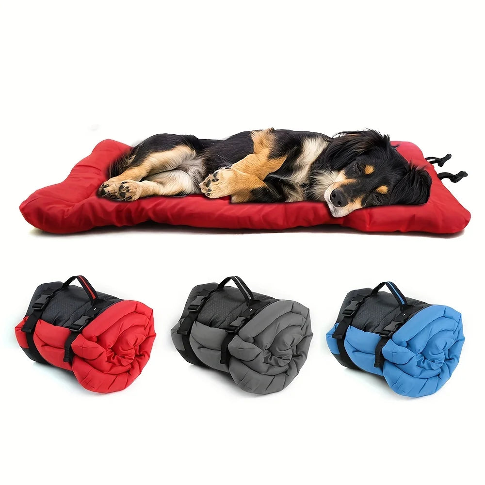 Waterproof, Washable, Anti-Slip Pet Bed Cushion for Indoor/Outdoor Use