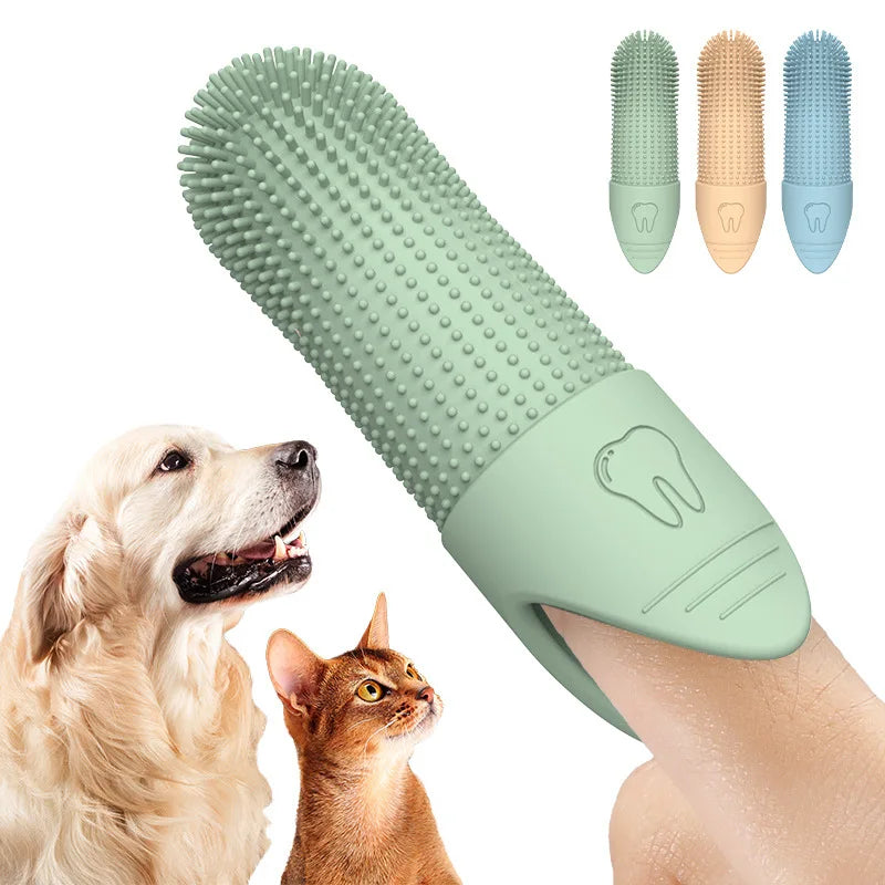 Finger Toothbrush for Dogs & Cats Dental Care