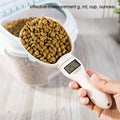 Electronic Pet Food Measuring Scoop - Digital Kitchen Scale with LED Display