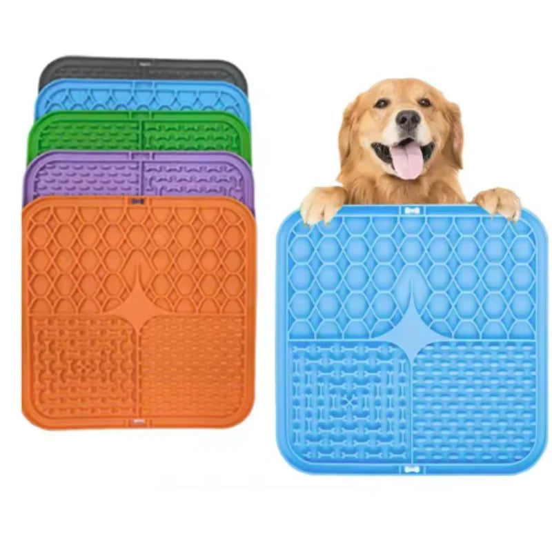 Dog Lick Mat – Slow Feeder, Anxiety Relief & Enrichment Toy