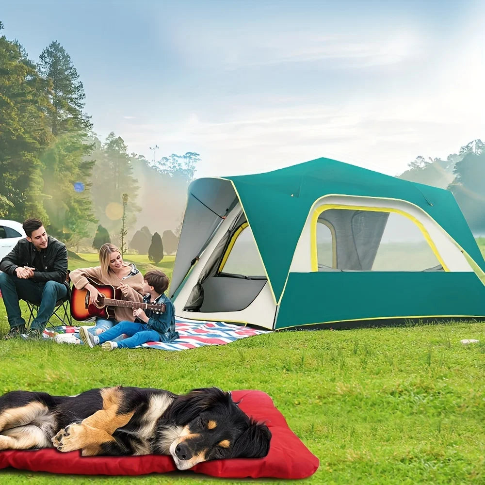 Waterproof, Washable, Anti-Slip Pet Bed Cushion for Indoor/Outdoor Use
