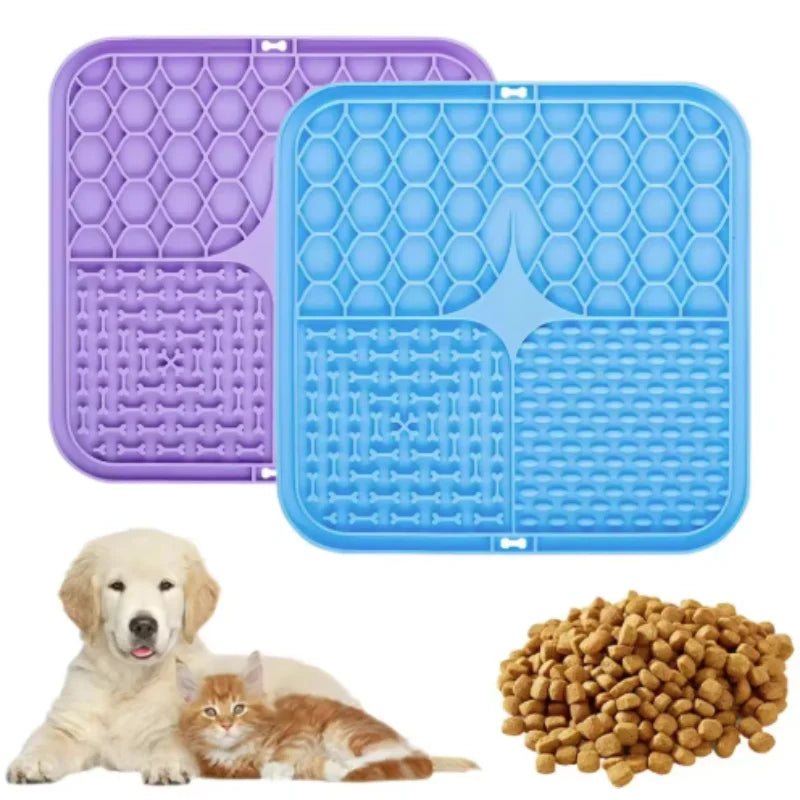 Dog Lick Mat – Slow Feeder, Anxiety Relief & Enrichment Toy