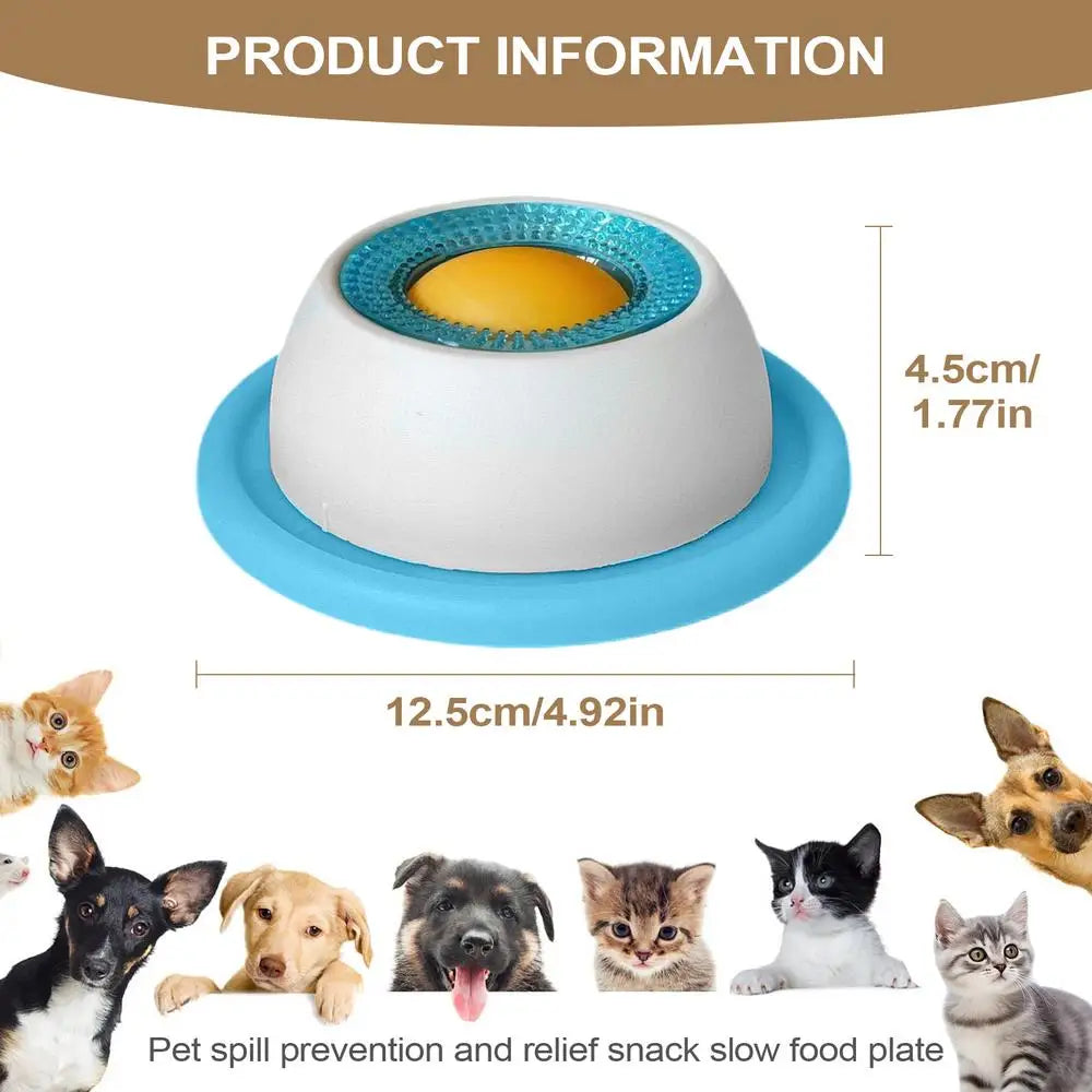 Slow Feeder Dog Bowl – Prevents Bloating & Promotes Healthy Eating