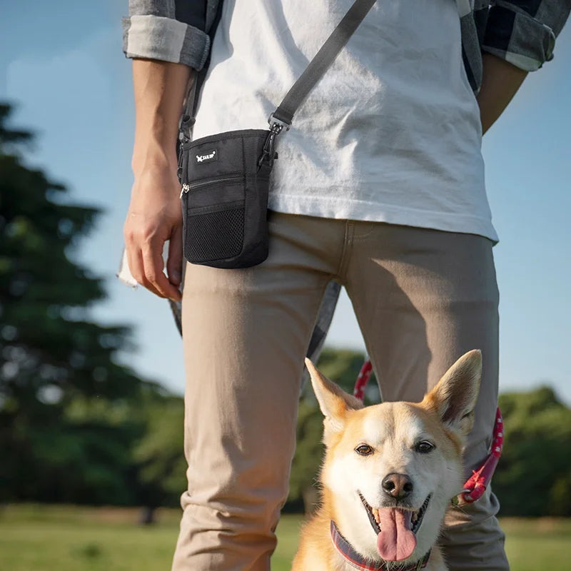 Outdoor Portable waist Bag for Training Dog.
